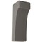 Ekena Millwork 3 1/2"W x 4"D x 10"H Clarksville Wood Vintage Decor Bracket, Reclaimed Grey BKTWD04X04X10CVGY - alternate 1